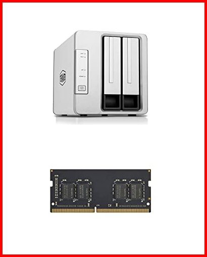 TERRAMASTER 25GbE NAS Server F2-423 4GB DDR4 RAM並行輸入品