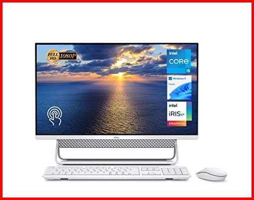 Newest Dell Inspiron 24 5000 All-in-One Business Desktop 238 FHD Touchscreen Intel i5-1135G7 32GB DDR4 RAM 1TB SSD W