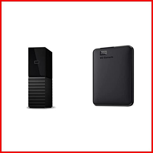 WD 12TB My Book Desktop External Hard Drive 2TB Elements Portable External Hard Drive HDD USB 30 Compatible with PC Mac