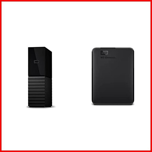 WD 12TB My Book Desktop External Hard Drive 5TB Elements Portable External Hard Drive HDD USB 30 Compatible with PC Mac