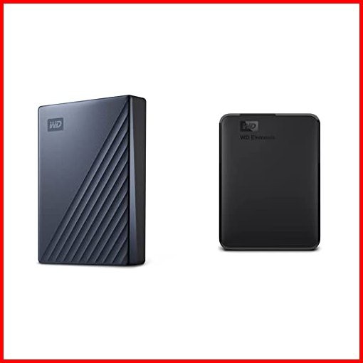 WD 5TB My Passport Ultra Blue Portable External Hard Drive HDD 5TB Elements Portable External Hard Drive HDD USB 30 Comp