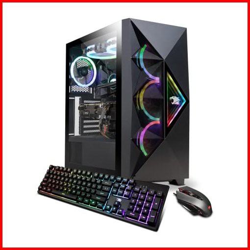 iBUYPOWER Pro Gaming PC Computer Desktop Stealth 264i Intel i9-12900KF 32GHz GeForce RTX 3070 Ti 8GB 32GB DDR5 RAM 1TB N