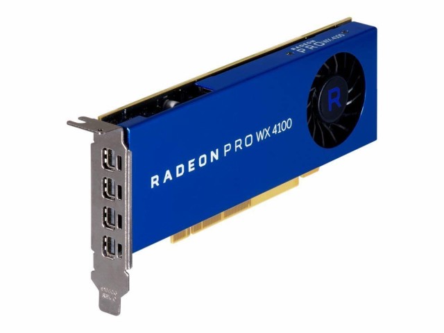 AMD Radeon Pro WX 4100 4GB GDDR5 クアッドディスプレイ グラフィックスカード