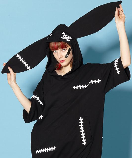 初回限定 Ankorock アンコロック メンズ うさ耳 パーカー レディース プルオーバー 服 ブランド 半袖 ビッグ 正規激安 Www Endocenter Com Ua