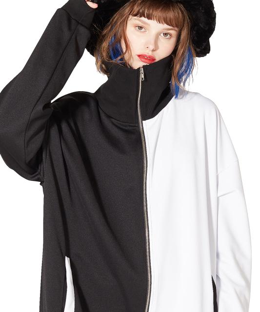 激安特価 Ankorock アンコロック ジャージ メンズ ボリュームネック レディース ワンピース ユニセックス 服 ブランド 長袖 トラックジャケット ハ 即納最大半額 Olsonesq Com