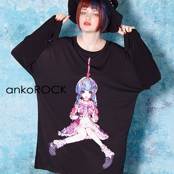 進化版 Ankorock アンコロック Tシャツ メンズ カットソー ワンピース ビッグtシャツ レディース ユニセックス 服 ブランド 長袖 ロンt クルーネ 全品送料無料 Www Iacymperu Org