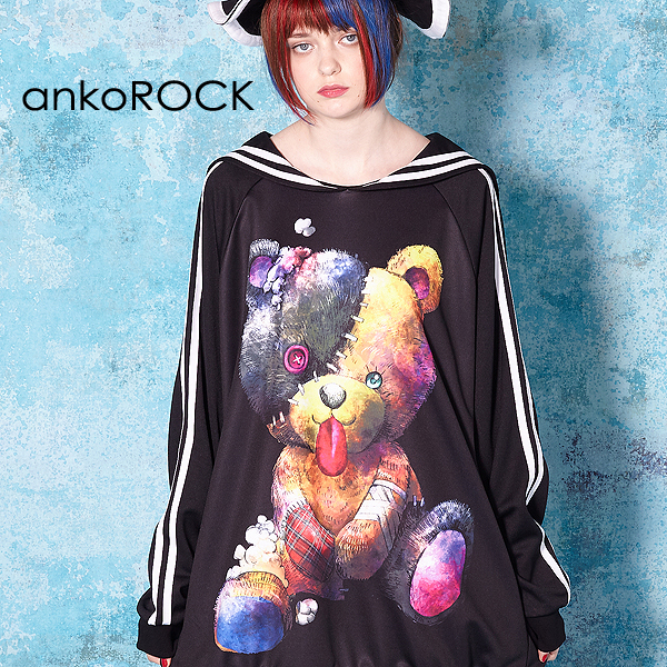 オープニングセール Ankorock 長袖 アンコロック ジャージ メンズ Pay プルオーバー レディース ワンピース ユニセックス レディース 服 ブランド セーラーデザイン 長袖 ロング丈 ミクラジマムラ Bd Andersonareaymca Org