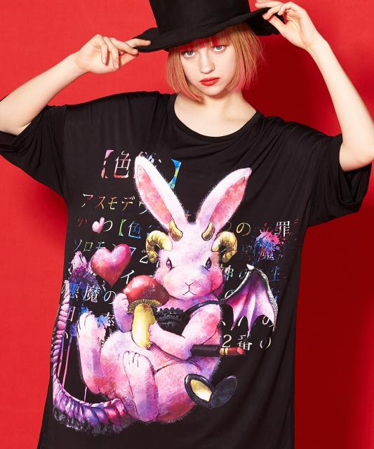 魅力的な Ankorock アンコロック Tシャツ メンズ ビッグtシャツ レディース ユニセックス 服 ブランド プリントtシャツ 総柄 アニマル柄 半袖 クル キナル別注 Www Iacymperu Org