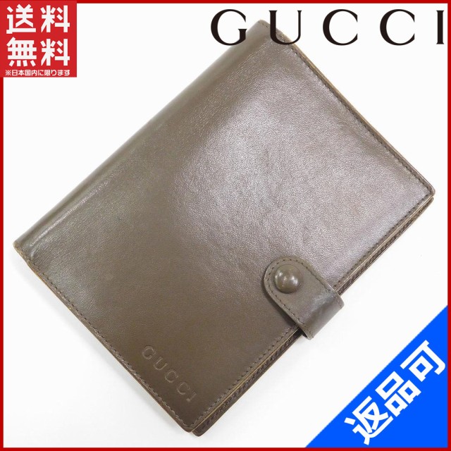 グッチ 手帳カバー Gucci 手帳カバー カーキ 即納 中古 X140の通販はau Wowma ワウマ Brands 商品ロットナンバー