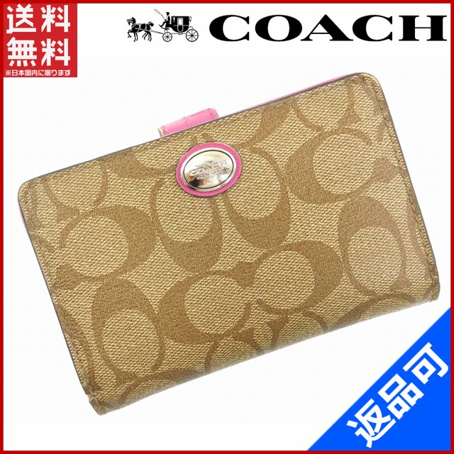 コーチ 財布 COACH 二つ折り財布 ベージュ 即納 【】 X15681 コーチ 財布 COACH 二つ折り財布 ベージュ 即納 【】 X15681
