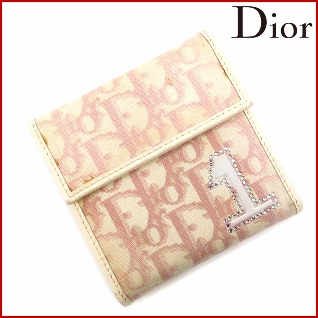 クリスチャン ディオール 財布 Christian Dior 二つ折り財布 ベージュxピンク 激安 即納 中古 X493の通販はau Pay マーケット Brands 商品ロットナンバー