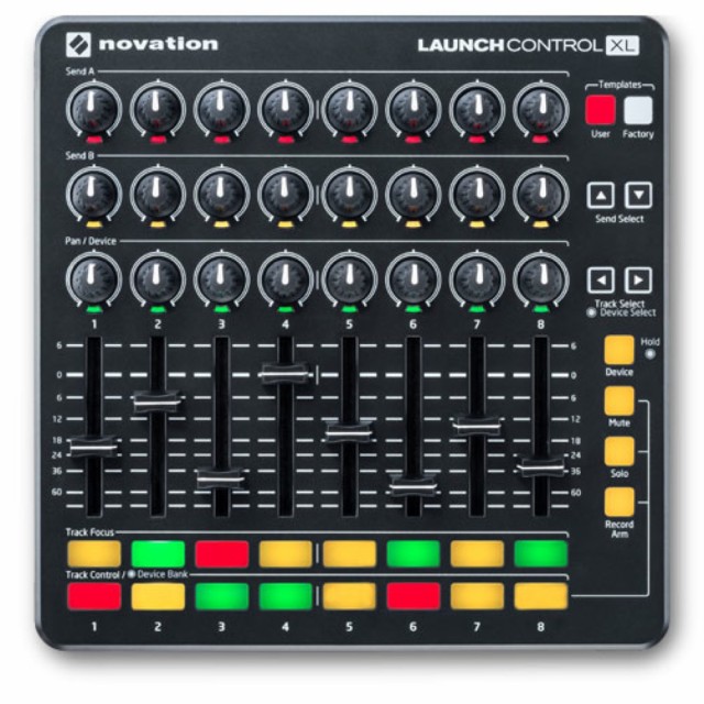 novation LaunchControl XL MKII MIDIコントローラー - DTM