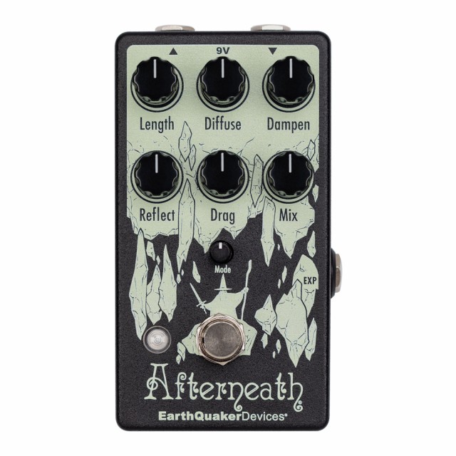 激安特価 EarthQuaker Devices Afterneath V3 ショートディレイ ...