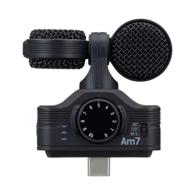 保障できる Zoom Am7 Android用 Usb Type C接続 Msステレオマイク 保障できる Asianatusah Shop