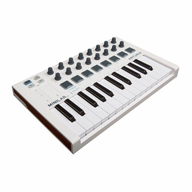 ARTURIA MiniLab MKII USB/MIDIキーボード コントローラー アウトレット 【Pigments3を含むバンドルソフト付き】