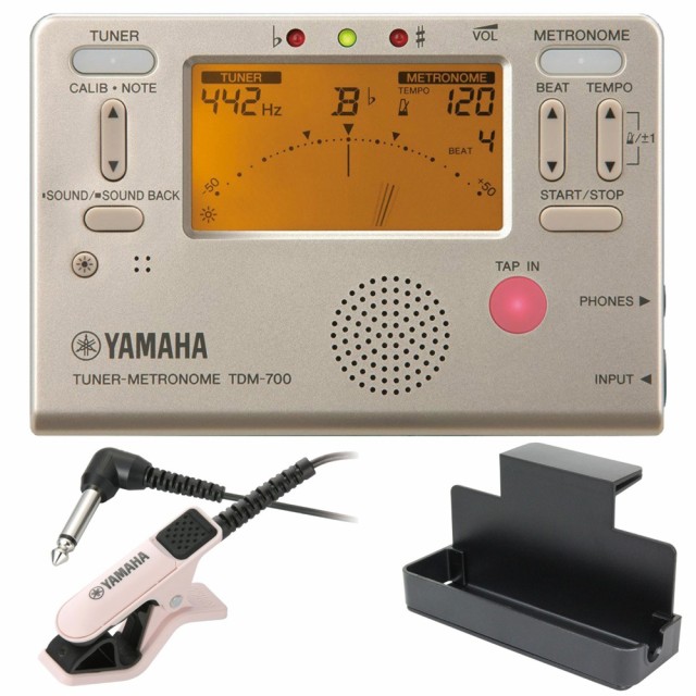 SALE／87%OFF】 YAMAHA チューナーメトロノームTDM-75マイクロフォン