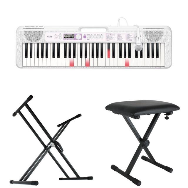 お歳暮 Casio Lk 315 61鍵盤 光ナビゲーション キーボード スタンド ベンチ 3点セット 鍵盤 Bset 配送員設置送料無料 Olsonesq Com