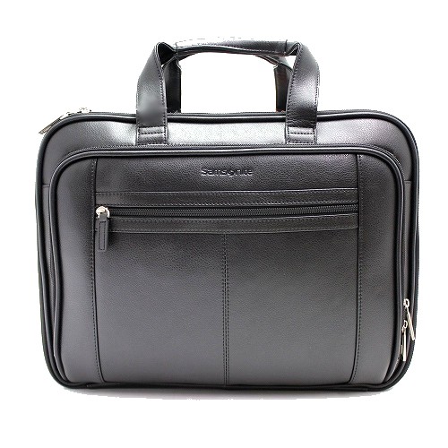 samsonite leather checkpoint friendly case