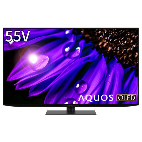 シャープ(SHARP) 4T-C55EQ1 AQUOS 4K有機ELテレビ 55V型 - テレビ本体