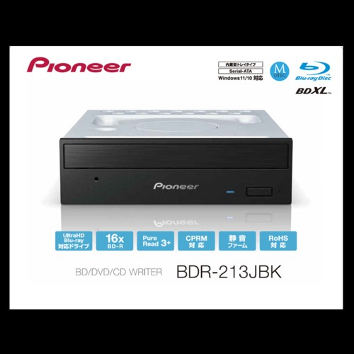 パイオニア(Pioneer) BDR-213JBK BDXL(3層、4層) 対応 内蔵型ブルーレイドライブの通販はau PAY マーケット