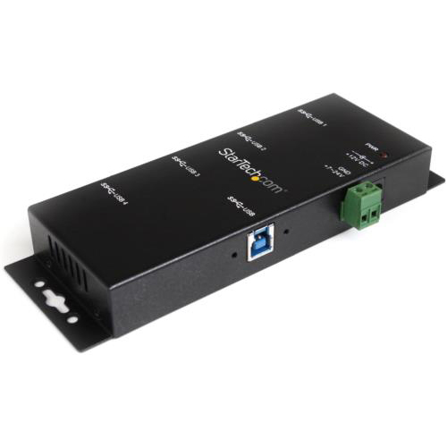 ウォールマウント対応4ポートusb3 0ハブ メタルケース Startech 有線ルーター ネットショッピング St4300usbm ブラック メタルケース