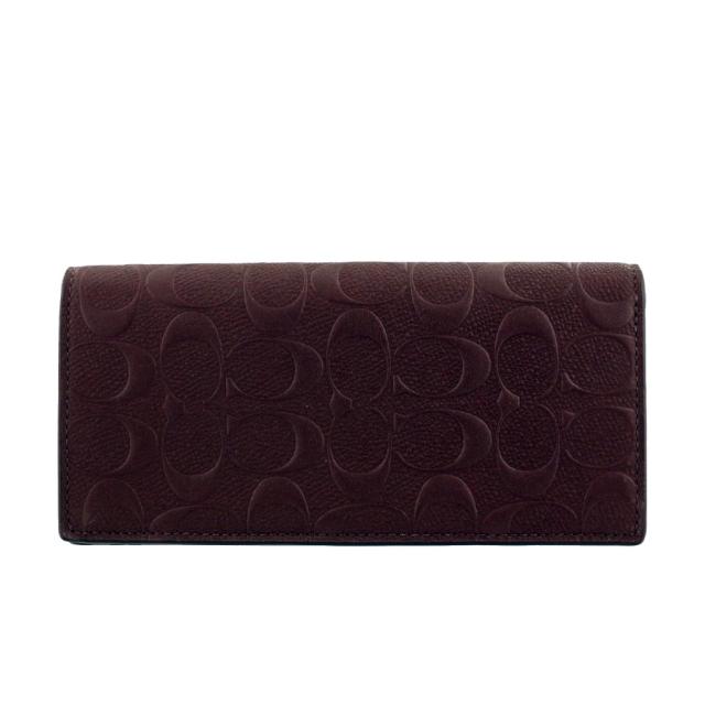 送料込 Coach Outlet コーチアウトレット メンズ 長財布 F Mah シグネチャー 累計販売2万枚突破 Majconsults Com