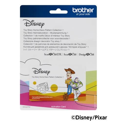 即日出荷 ブラザー スキャンカット用パターン集 トイ ストーリー ホームデコパターンコレクション1 クリアランスセール