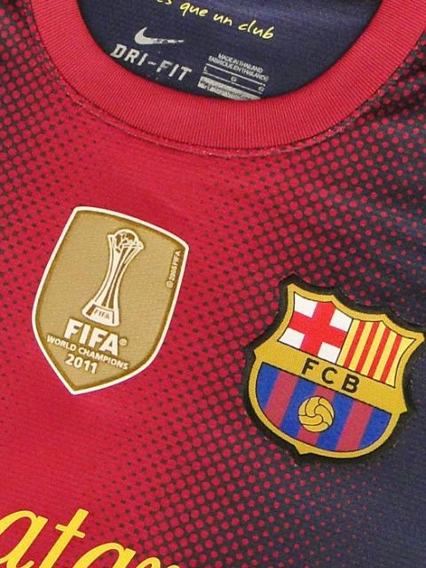 リーグ ナイキ マーケット ネイバーズスポーツ 商品ロットナンバー Nike 12 13バルセロナ ホーム 長袖