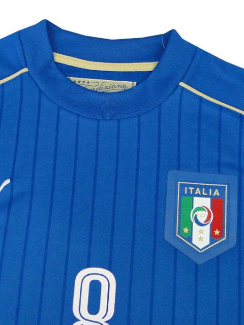 人気第6位 プーマ Puma 16 17イタリア代表 ホーム 半袖 マルキージオ Euro16 バッジ Respectバッジ付 7433 01 新着商品 人気第6位 プーマ Puma 16 17イタリア代表 ホーム 半袖 マルキージオ Euro16 バッジ Respectバッジ付 7433 01 新着商品