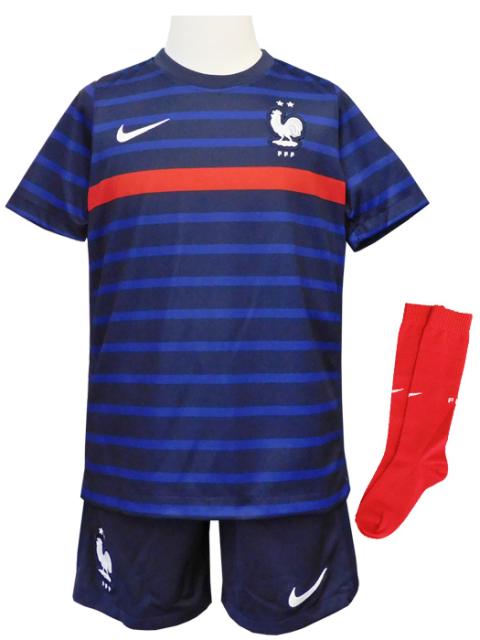 絶妙 ナイキ Nike 21フランス代表 ホーム 半袖 ミニキット Cd1271 498 お1人様1点限り Embol Com