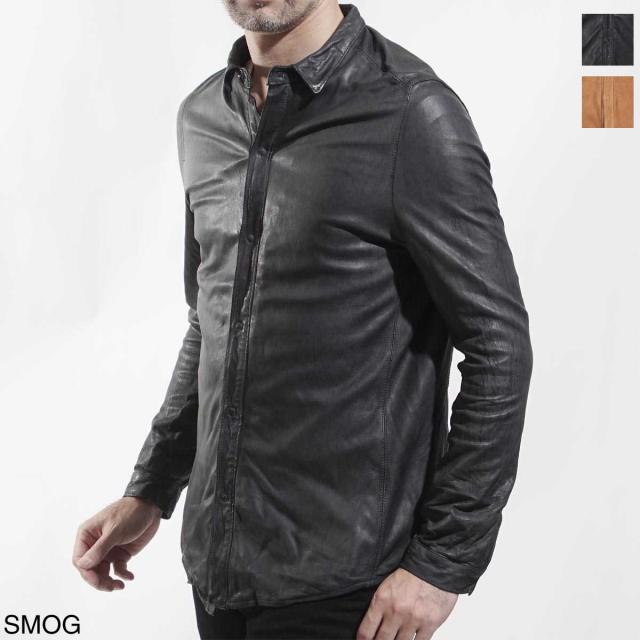 あす着 ジョルジオブラット Giorgio ついに入荷 レザーシャツ メンズ Brato