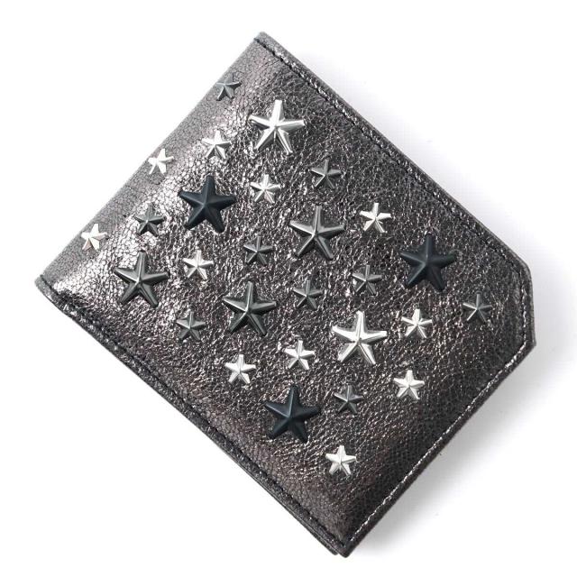 あす着 ジミーチュウ Jimmy Choo 2つ折り 財布 Albany アルバニー メンズ Gta 173 通常便なら送料無料 小銭入れ付き
