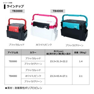 ダイワ タックルボックス タックルボックス Tb4000 Bk Grの通販はau Pay マーケット ナチュラム フィッシング専門店 商品ロットナンバー