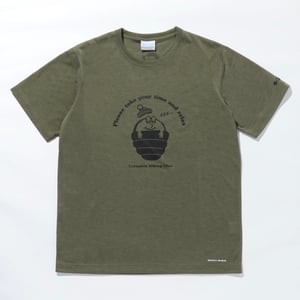 コロンビア アウトドアシャツ 21春夏 アフター マウンテン ショートスリーブ Tシャツ メンズ L 397 Green