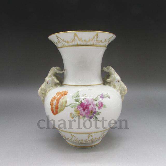 KPMベルリン　山羊花瓶　アンティーク b KPMベルリン山羊花瓶アンティーク b