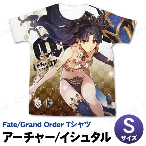 FGO アーチャー イシュタル フルグラフィックTシャツ ホワイト S
