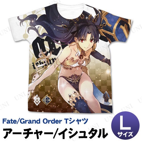 FGO アーチャー イシュタル フルグラフィックTシャツ ホワイト L