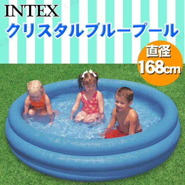 INTEX(�C���e�b�N�X) �N���X�^���u���[�v�[�� 168cm 58446