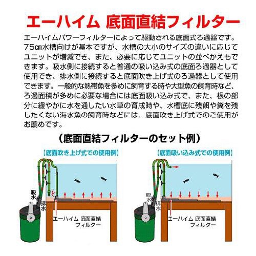 エーハイム 底面直結フィルター 生物ろ過強化 底面フィルターの通販はau Pay マーケット チャーム 商品ロットナンバー