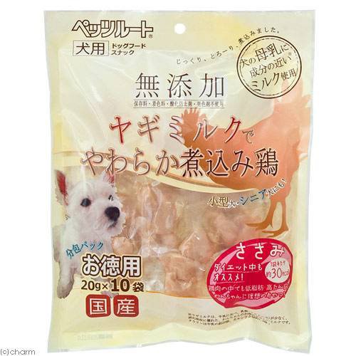 ペッツルート 無添加 ヤギミルクでやわらか煮込み鶏 ささみ お徳用 ２０ｇ １０袋 犬 おやつ 無添加 ペッツルート 無添加 ドの通販はau Pay マーケット チャーム 商品ロットナンバー