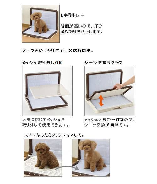 クリアランスバーゲン 期間限定開催 リッチェル しつけ用ステップｌ型トレー ワイド 茶 犬 トイレ 犬 トイレ 21年春夏再販 Www Transnews Co Id