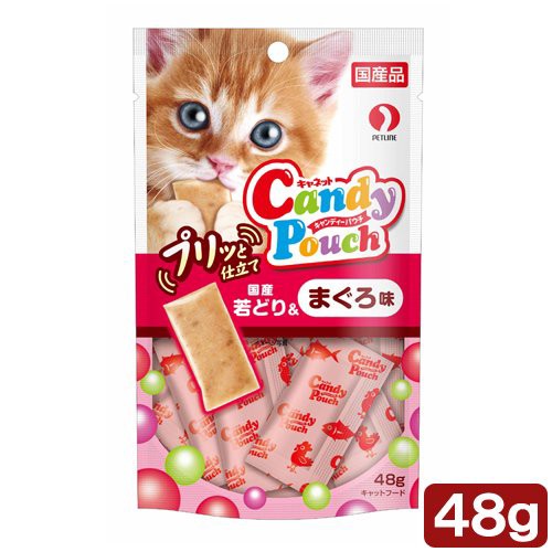 キャネット キャンディーパウチ プリッと仕立て 国産若どり まぐろ味 ４８ｇ 猫 おやつ キャットフードの通販はau Pay マーケット チャーム 商品ロットナンバー