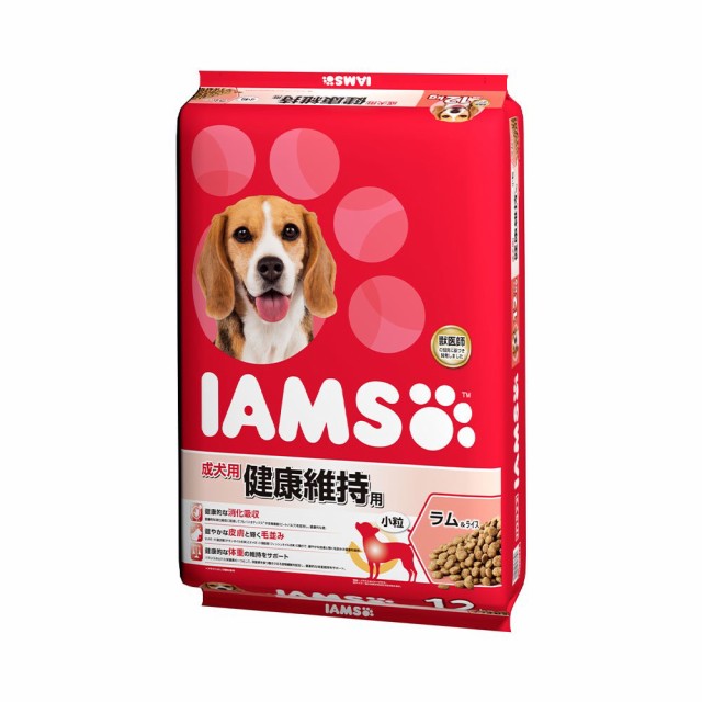 アイムス 成犬用 健康維持用 ラム ライス 小粒 １２ｋｇ 正規品 ｉａｍｓ お一人様１点限り ドッグフードの通販はau Pay マーケット チャーム 商品ロットナンバー