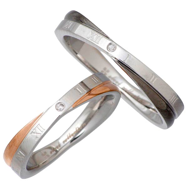 50 Off ホワイトクローバー White Clover ステンレス リング 指輪 金属アレルギー対応 ペア クロスダイヤモンドローマ 4sur018go Gu P 刻印可能 最も優遇 Olsonesq Com