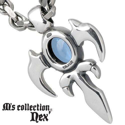 高品質在庫 エムズコレクション M’s collection シルバー ネックレス メンズ ソード&ブルートパーズ チェーン付L-352BTP 11月 誕生石の通販はau PAY マーケット - シルバーアクセBabySies|商品ロット 24H限定