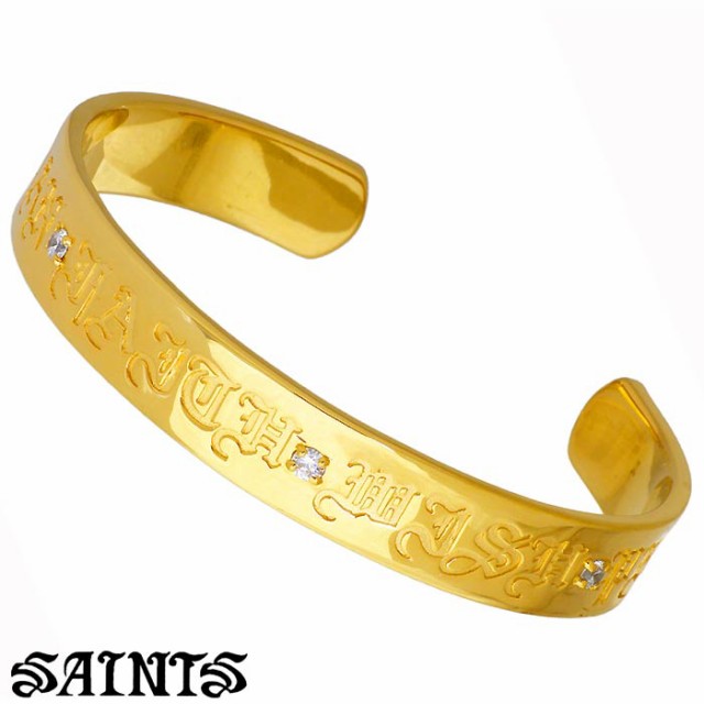 新版 セインツ Saints マーケット シルバー バングル コンセプトロゴ Ssb 31m Gd アクセ メンズ ブレスレット シルバーアクセサリー アクセ ギフト プレゼント Ssb 31m Gd 送 ブランドショップハピネス 1f7d916c Merrilyorsini Com