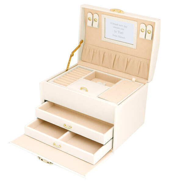 ルベルベッ ジュエルボックス Pay マーケット スマートギフト 商品ロットナンバー L ホワイトの通販