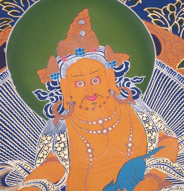 しやすくす 〔一点物〕タンカ 仏画 インド 本 印刷物 ステッの通販はau