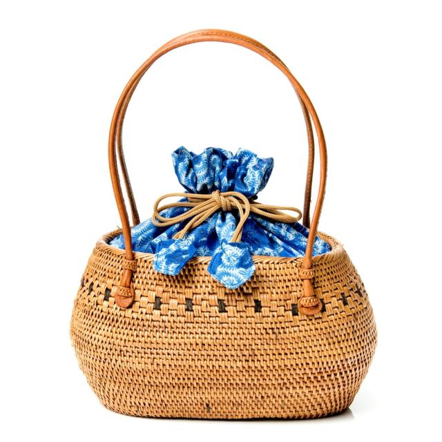 売り切れ必至 送料無料 アタかご 巾着バッグ 発祥の地トゥガナン村で手作り かごバッグ バリ アタバッグ ポーチ エスニック アジア インド 上質で快適 Centrodeladultomayor Com Uy