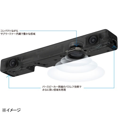 SONY - ソニーサウンドバー(クリームホワイト) HT-S200F-Wの+spbgp44.ru